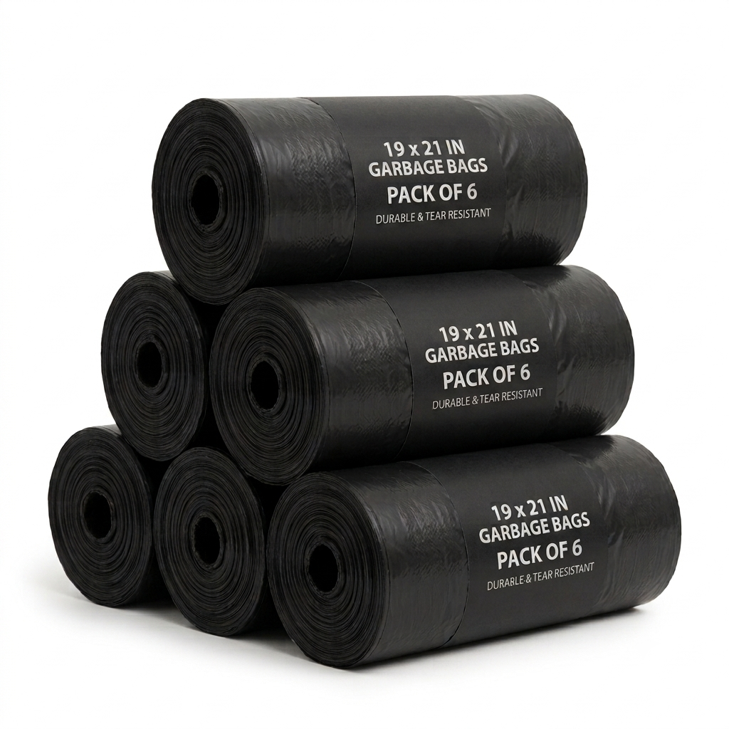 19x21 in Garbage Bags (Pack Of 6)